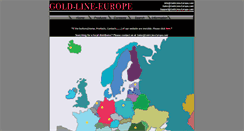 Desktop Screenshot of gold-line-europe.com