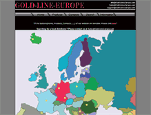 Tablet Screenshot of gold-line-europe.com